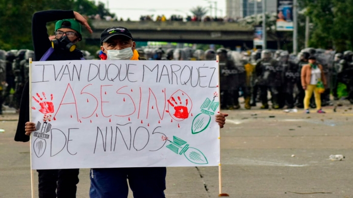 Avance del Paro Nacional 21N