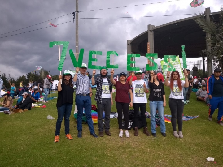 Jornada pedagógica GACA Bogotá en el Parque Simón Bolívar