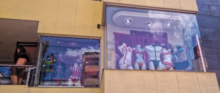 Sexshop en el centro de Bogotá