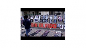 Celebración Día Internacional de las Víctimas de Desaparición Forzada. Plaza de Bolívar.|||