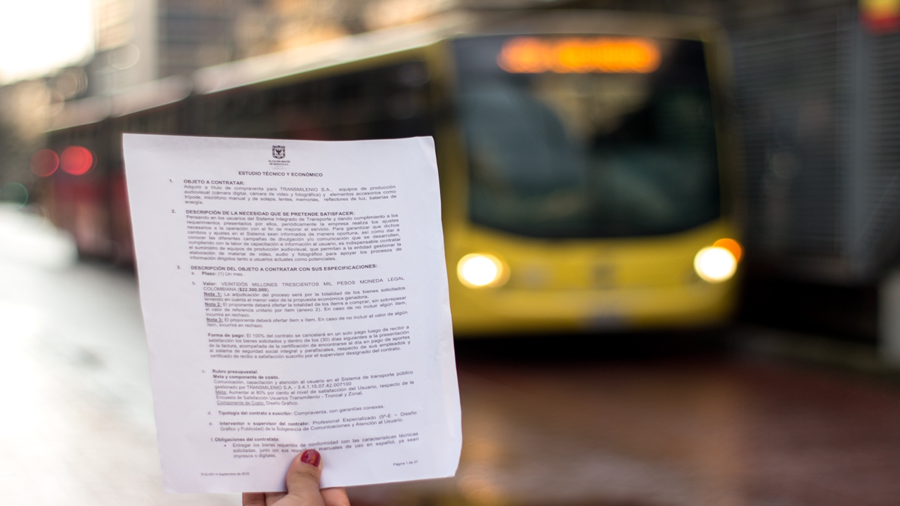 TransMilenio: no todo el dinero es para buses