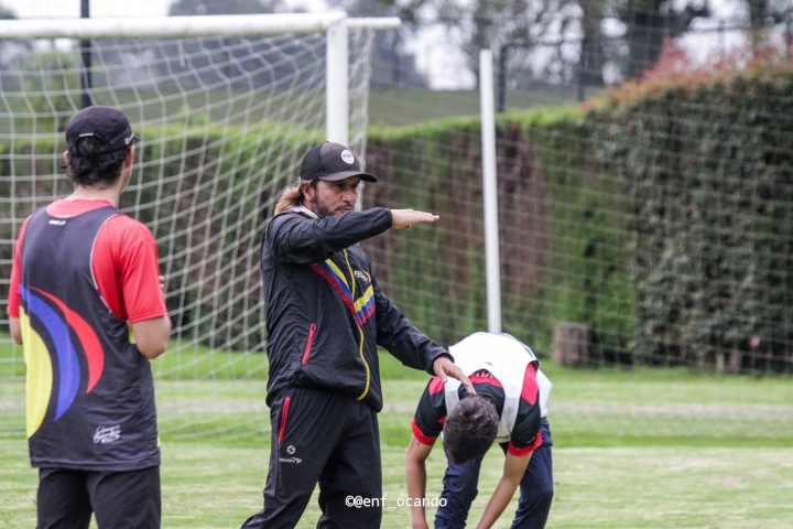 Daniel Prieto, entrenador Selecci&oacute;n Colombia open
