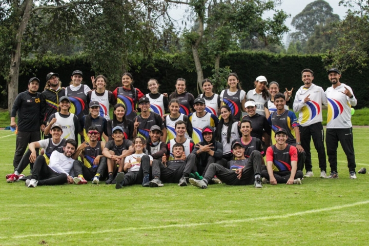 Entrenamiento en Bogot&aacute; Selecci&oacute;n Colombia sub24 de ultimate