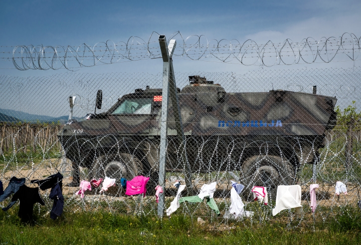 Campo de refugiados de Idomeni (2016)