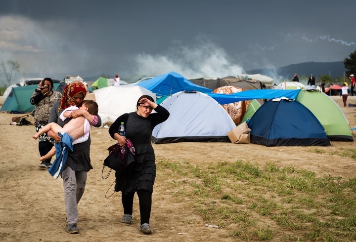 Campo de refugiados de Idomeni (2016)