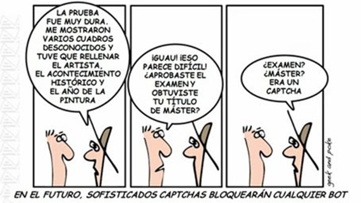 El fen&oacute;meno Captcha, la batalla por la seguridad