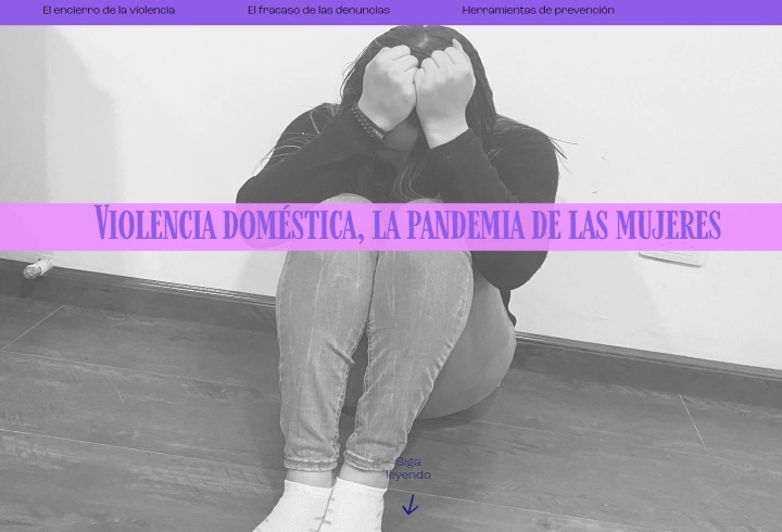 Violencia dom&eacute;stica, la pandemia de las mujeres