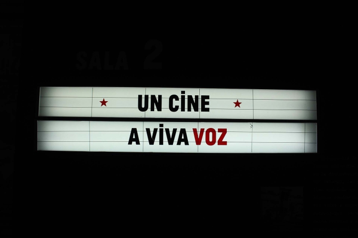 Un cine a viva voz, sala 2 del Museo de Bogotá